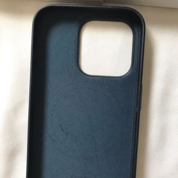 Oem Apple Iphone 15 Pro Fine Woven MagSafe Case - Pacific Blue - Picture 6 of 8